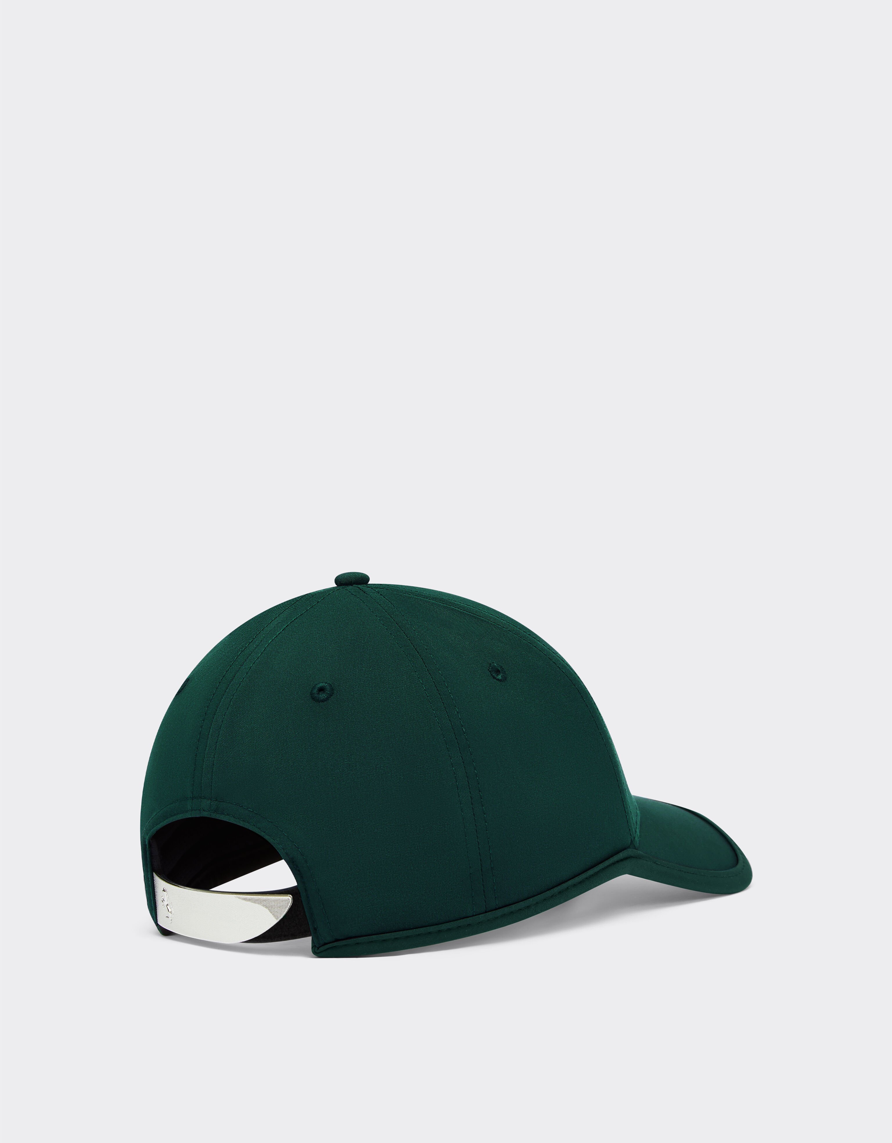 Ferrari Baseballkappe mit tänzelndem Pferd aus Metall Ficus Green 20815f