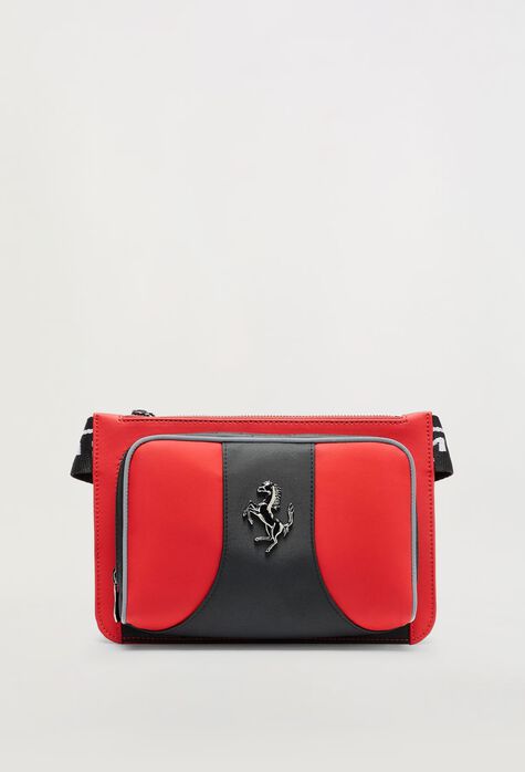 Ferrari Leather and nylon belt bag Peony 20330f