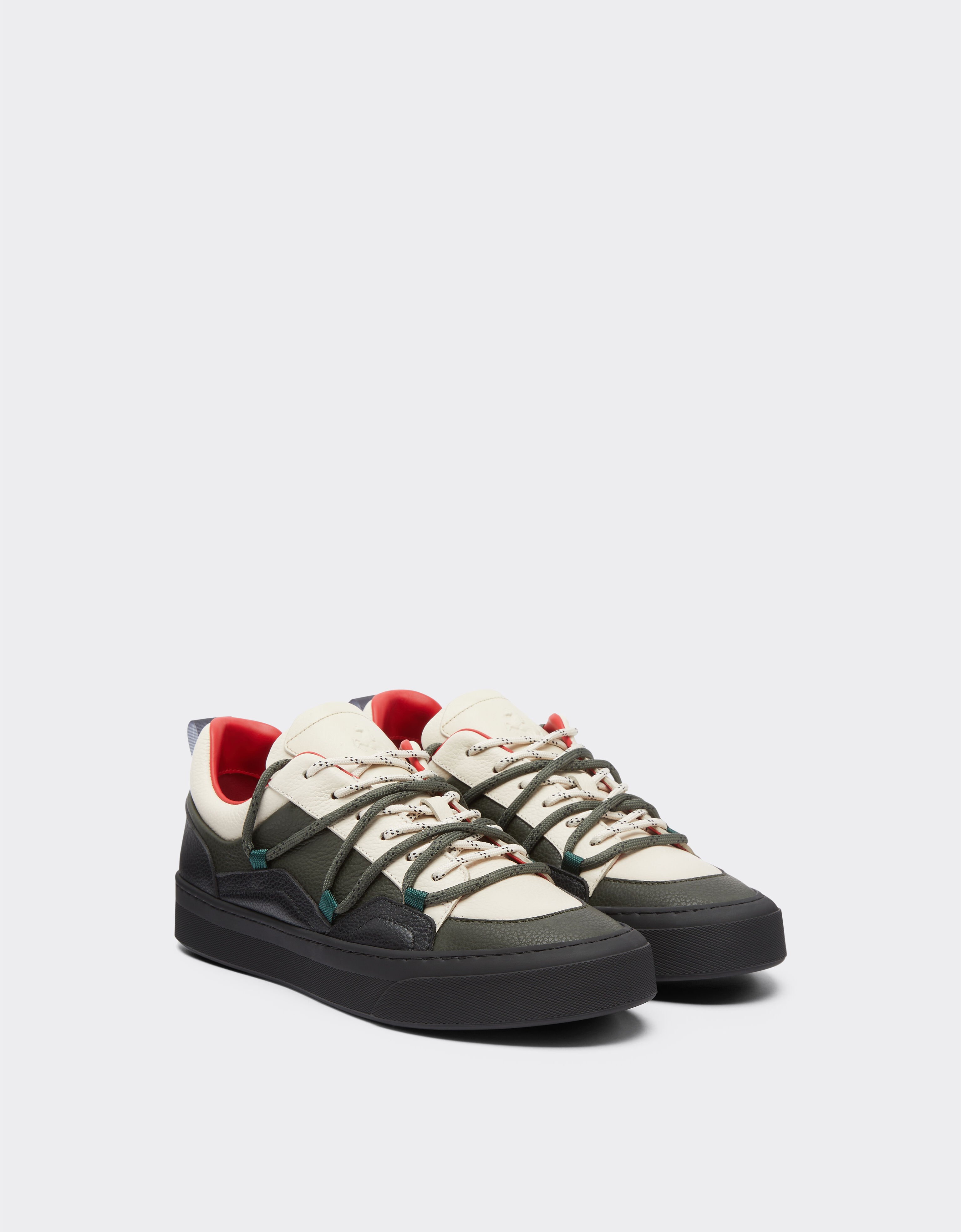 Ferrari Leather trainers Army 21288f