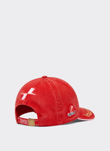 Leclerc Replica Baseball Cap for the 2026 Monza Grand Prix Ferrari Leclerc Replica Baseball Cap for the 2026 Monza Grand Prix Rosso LA0CP1136EXT0001f