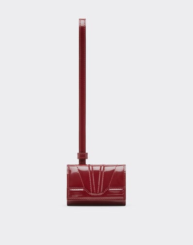 Ferrari Ferrari GT glossy leather earbud holder Cherry 49231f