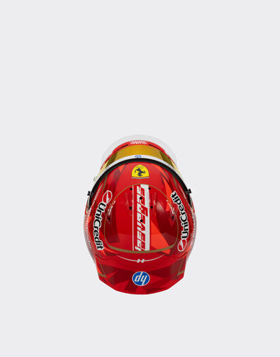 Ferrari Leclerc Las Vegas 2025 Special Edition mini helmet in 1:2 scale MULTICOLORE LA07Kf