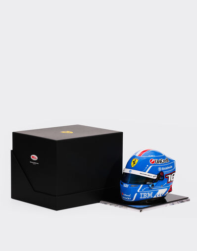Ferrari Charles Leclerc Miami 2025 Special Edition mini helmet in 1:2 scale MULTICOLOUR LA07Sf