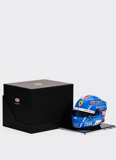 Ferrari Charles Leclerc Miami 2025 Special Edition mini helmet in 1:2 scale MULTICOLOUR LA07Sf