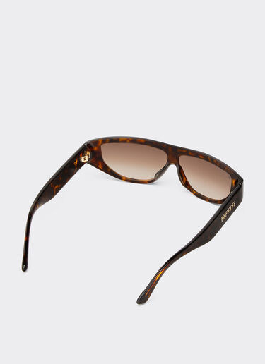 Ferrari Ferrari sunglasses in havana acetate with gradient brown lenses Tortoiseshell F1267f
