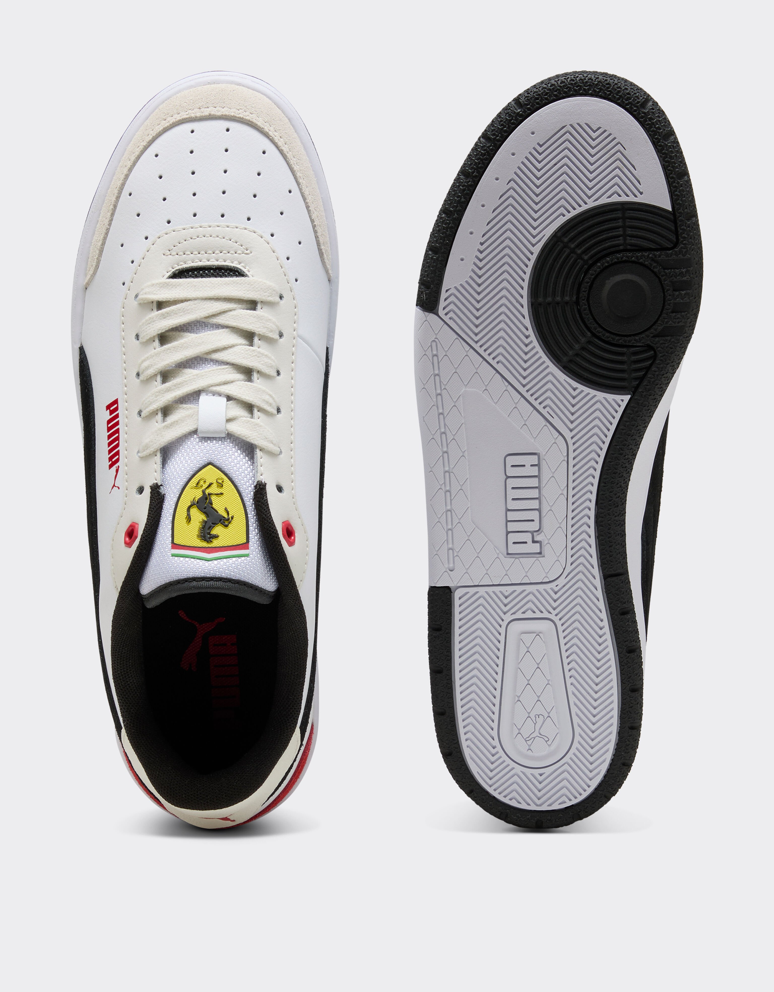 Ferrari Puma Sneaker for Scuderia Ferrari CA Match Optical White LA0B8f