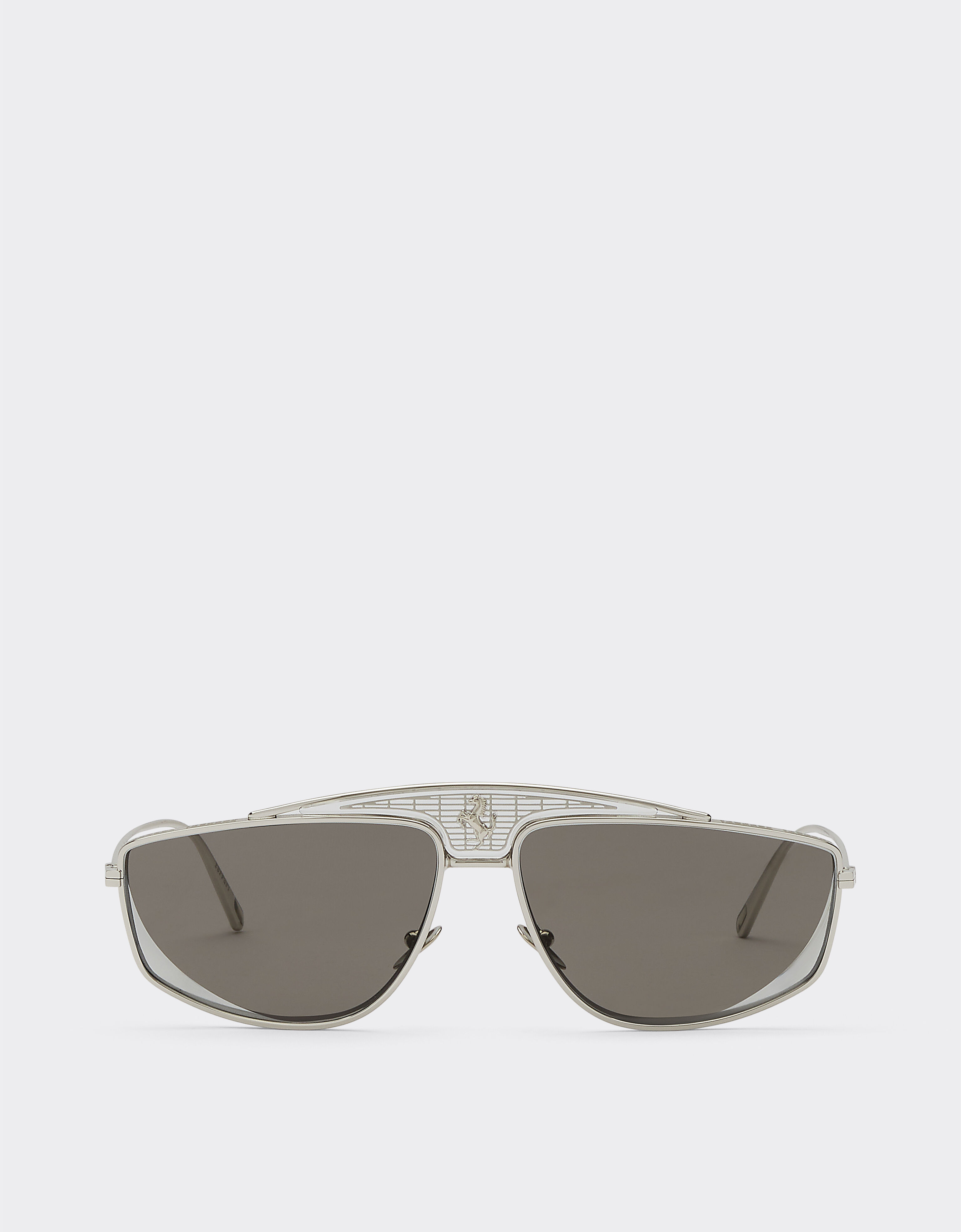 Ferrari Ferrari-Sonnenbrille mit silberfarben verspiegelten Gläsern Gold F0411f