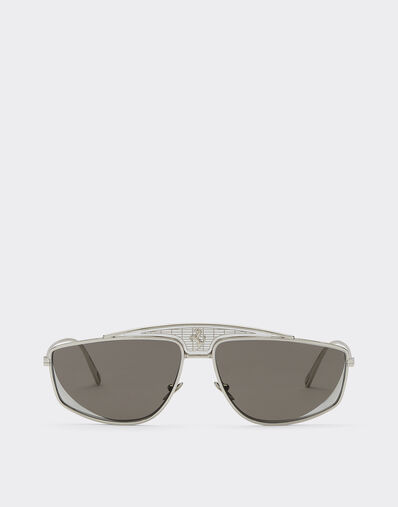 Ferrari Ferrari sunglasses with silver mirrored lenses Silver F1252f