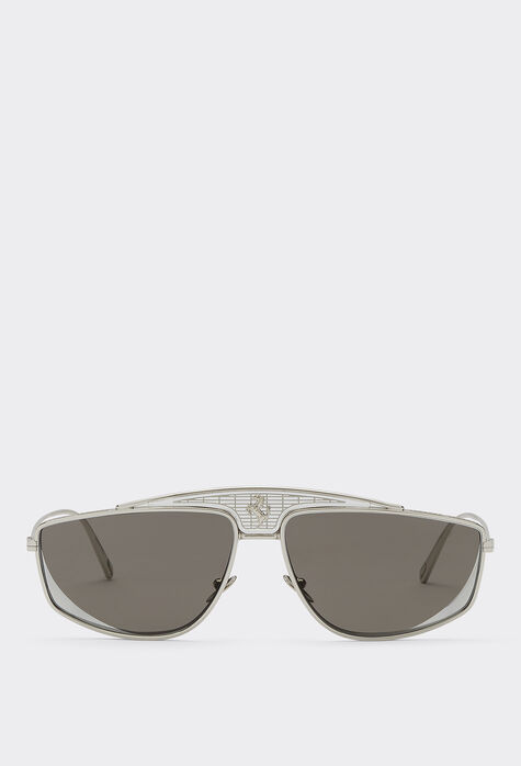 Ferrari Ferrari sunglasses with silver mirrored lenses Silver F1247f