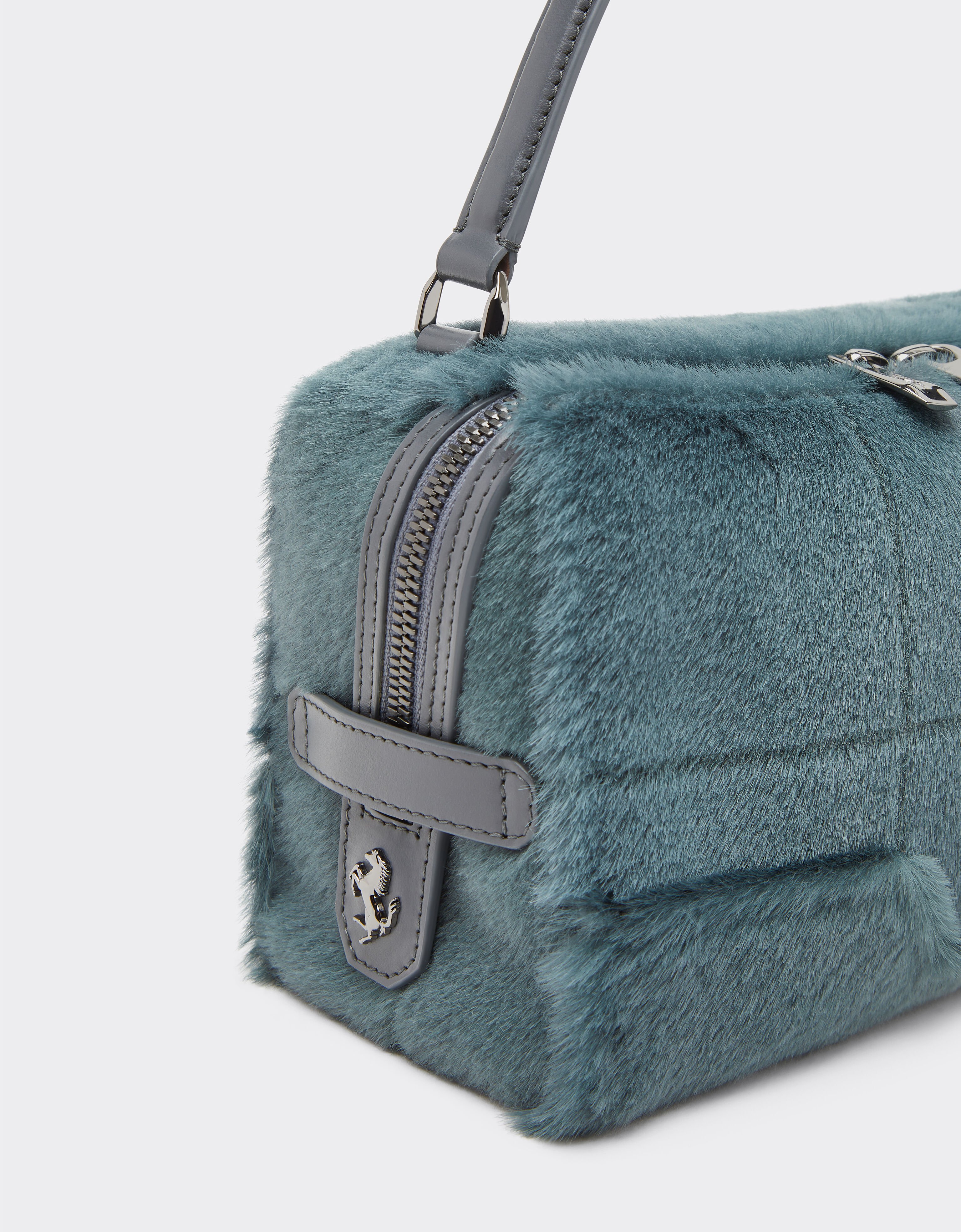 Ferrari Ferrari GT Soft mini bag in shearling Peacock 49134f