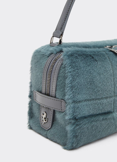 Ferrari GT Soft mini bag in shearling Ferrari Ferrari GT Soft mini bag in shearling Peacock 49134f