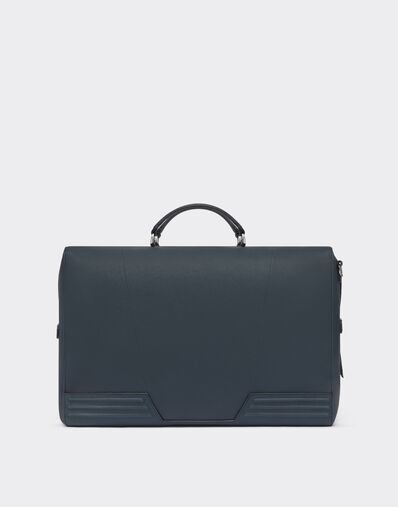 Ferrari Leather Ferrari GT bag, weekender model Optical White 20201f