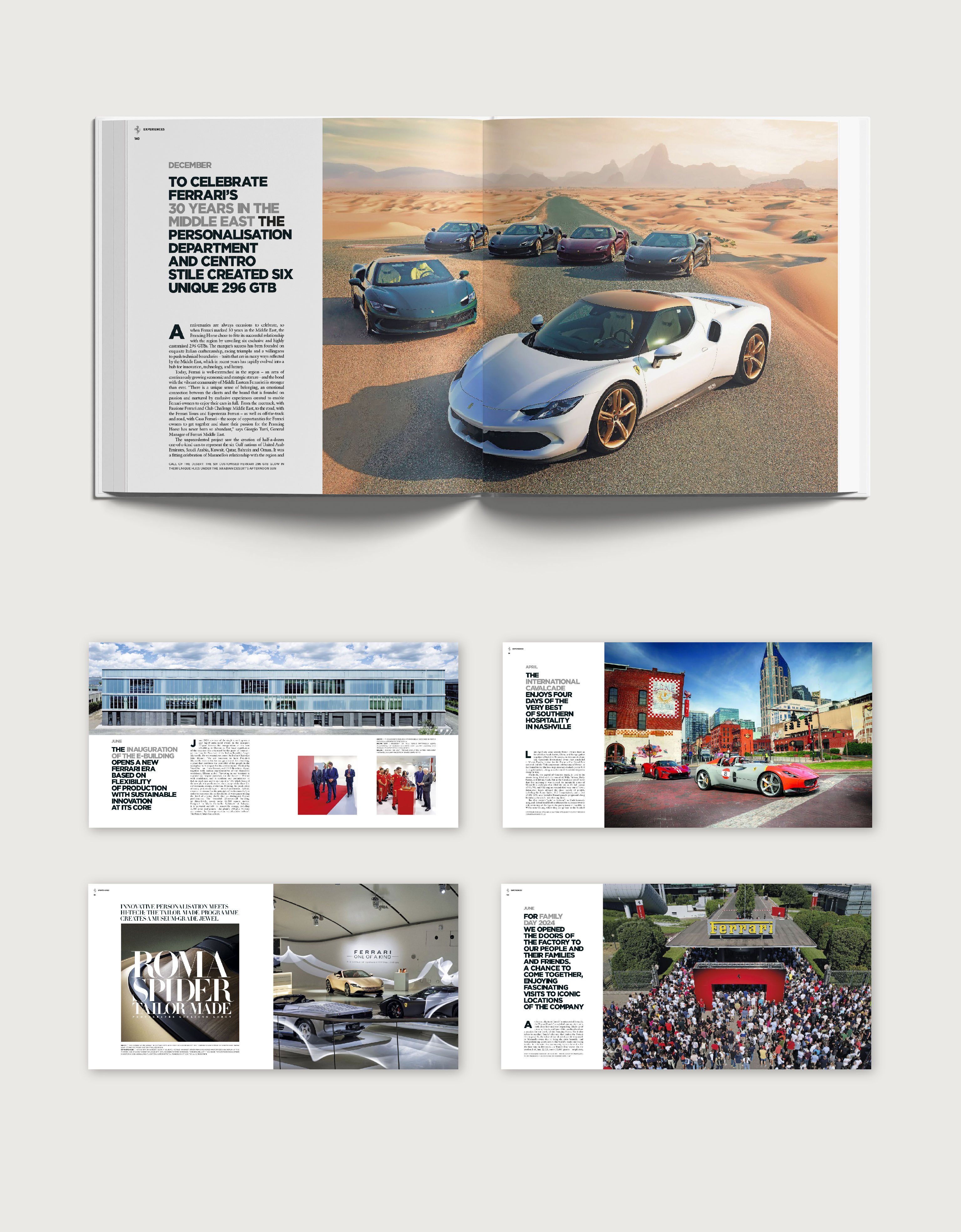 Ferrari The Official Ferrari Magazine Issue 65 - 2024 Yearbook MULTICOLOUR 49180f