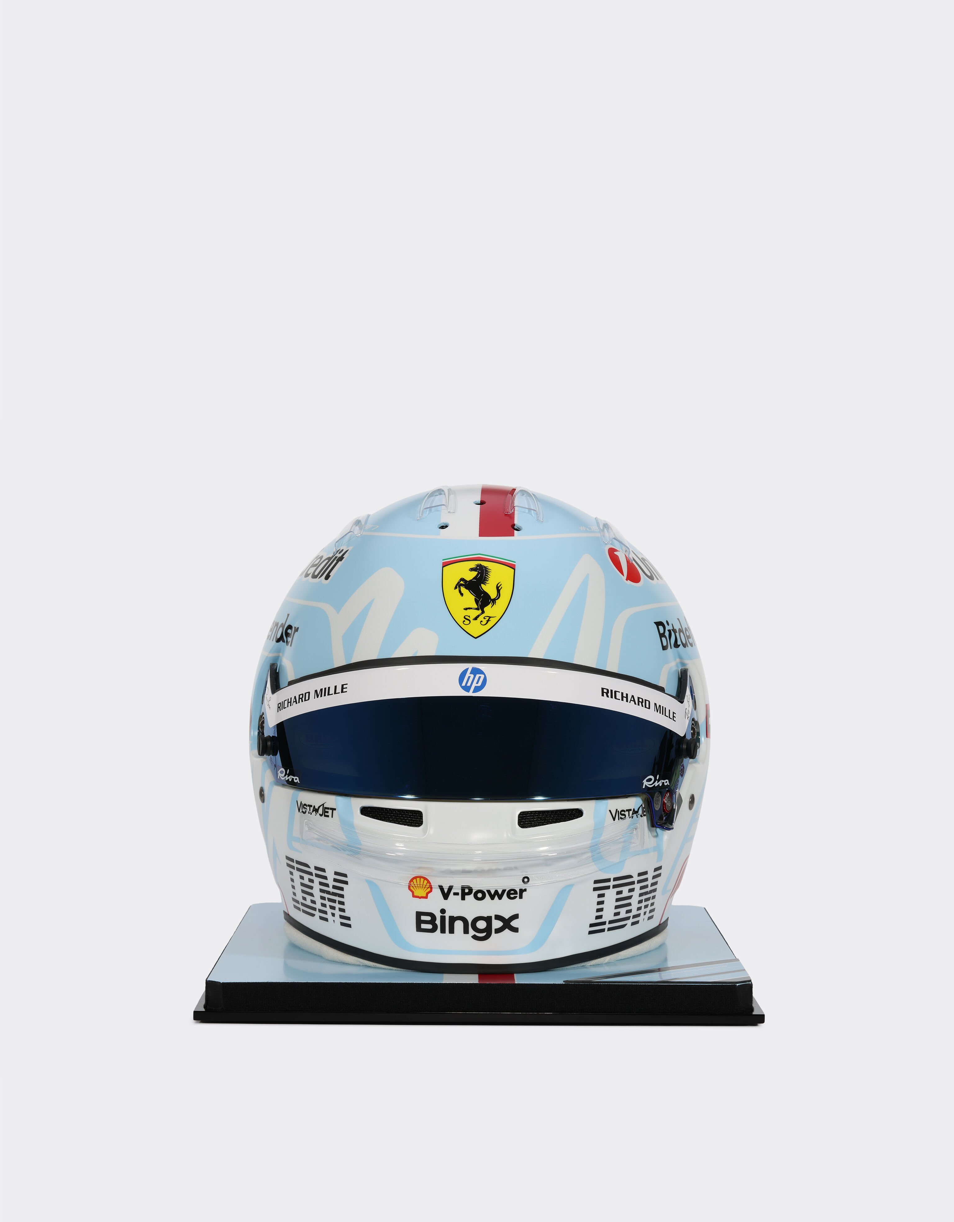 Ferrari Casco Charles Leclerc Miami Special Edition 2026 in scala 1:1 Multicolore LA0MJf
