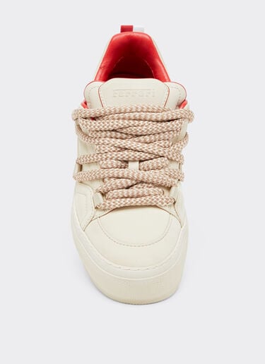 Ferrari x Charles Leclerc low-top nubuck trainers Ferrari Ferrari x Charles Leclerc low-top nubuck trainers Ecru 49186f
