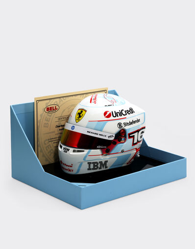 Ferrari Charles Leclerc Monaco 2025 Special Edition mini helmet in 1:2 scale MULTICOLOUR LA07Uf
