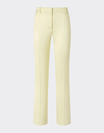 Ferrari Stretch satin trousers Iris Yellow 49933f