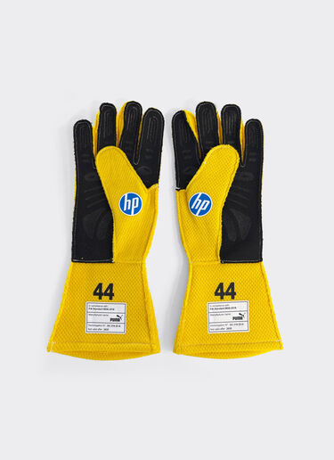 Lewis Hamilton Puma racing gloves for Scuderia Ferrari Ferrari Lewis Hamilton Puma racing gloves for Scuderia Ferrari Yellow LA0CAf