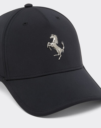 Ferrari Baseball cap with metal Prancing Horse Black 20815f