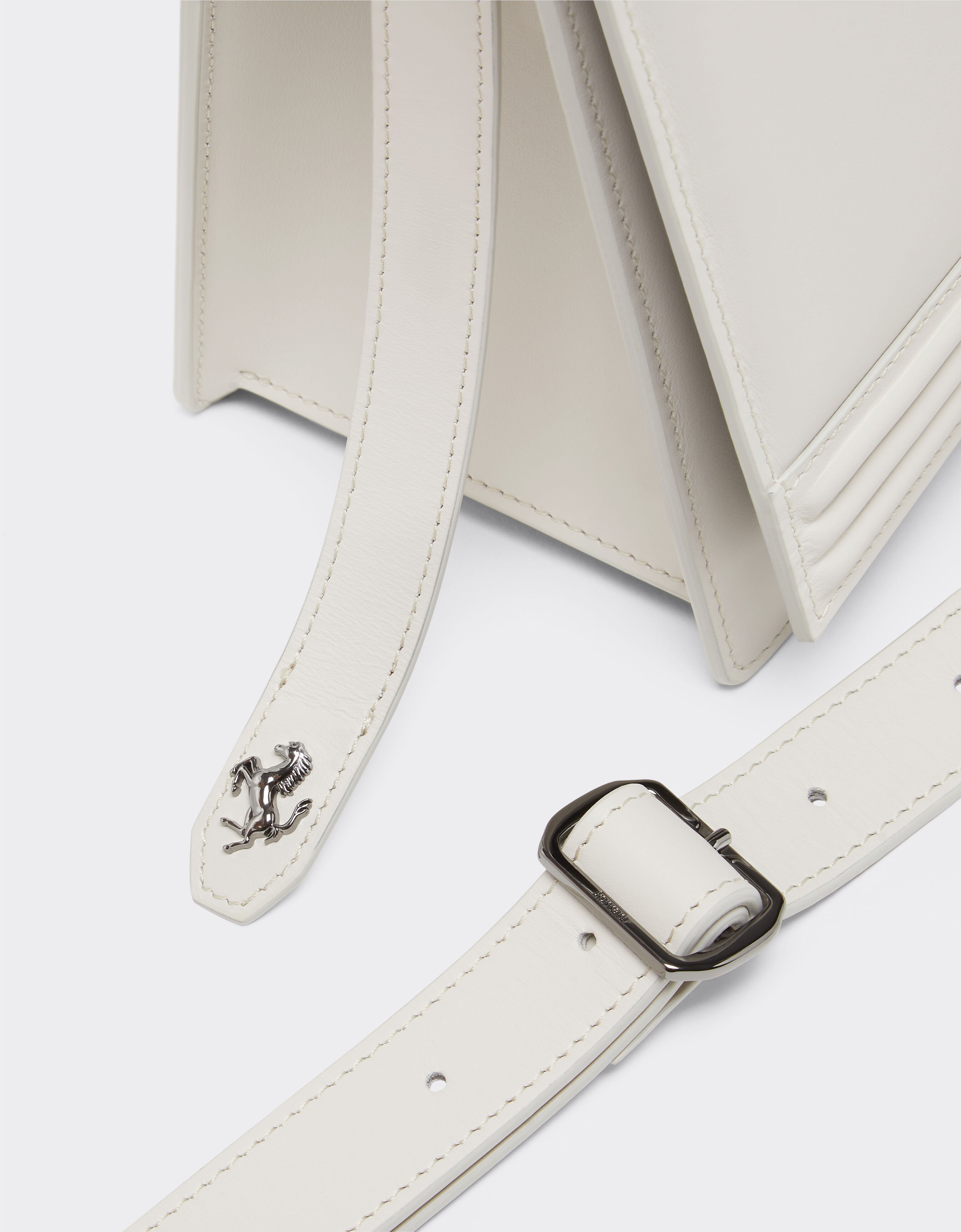 Ferrari Ferrari GT handbag in leather Ecru 21361f
