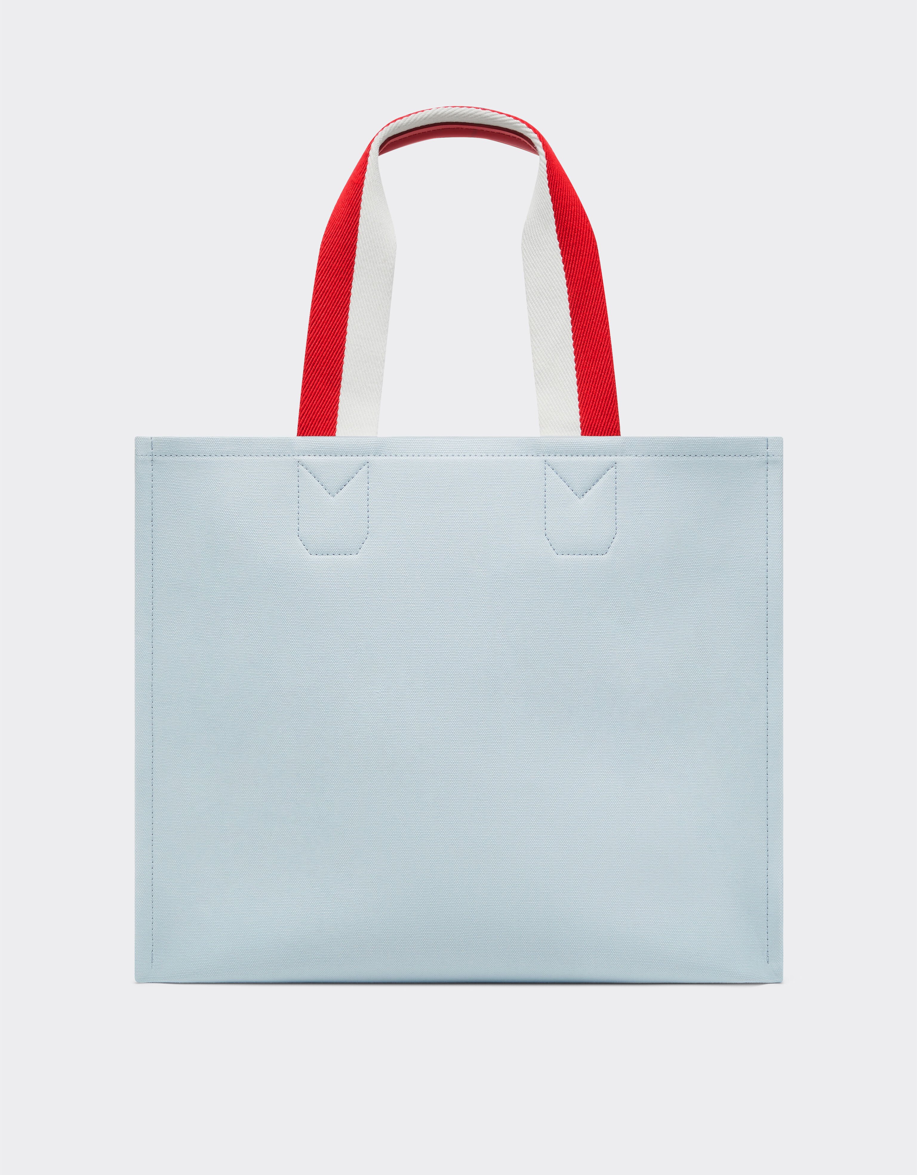 Ferrari Ferrari x Charles Leclerc canvas tote bag Steel Blue 49151f