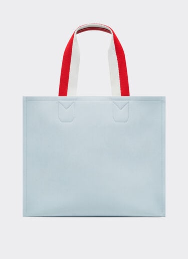 Ferrari x Charles Leclerc canvas tote bag Ferrari Ferrari x Charles Leclerc canvas tote bag Steel Blue 49151f