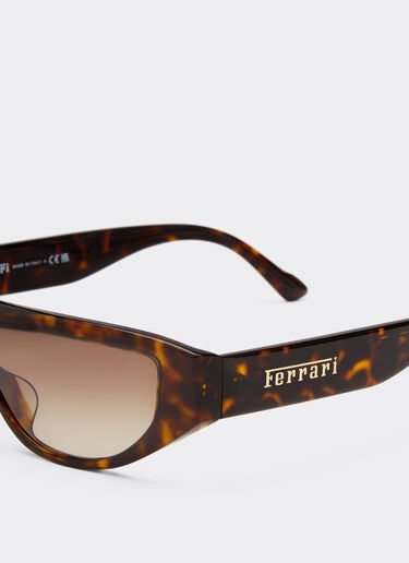 Ferrari Ferrari sunglasses in havana acetate with gradient brown lenses Tortoiseshell F1267f
