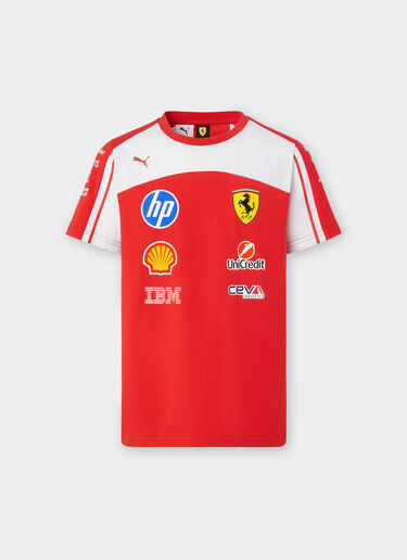 Camiseta infantil Replica 2026 Puma para Scuderia Ferrari HP Ferrari Camiseta infantil Replica 2026 Puma para Scuderia Ferrari HP Rojo LA0I0fK