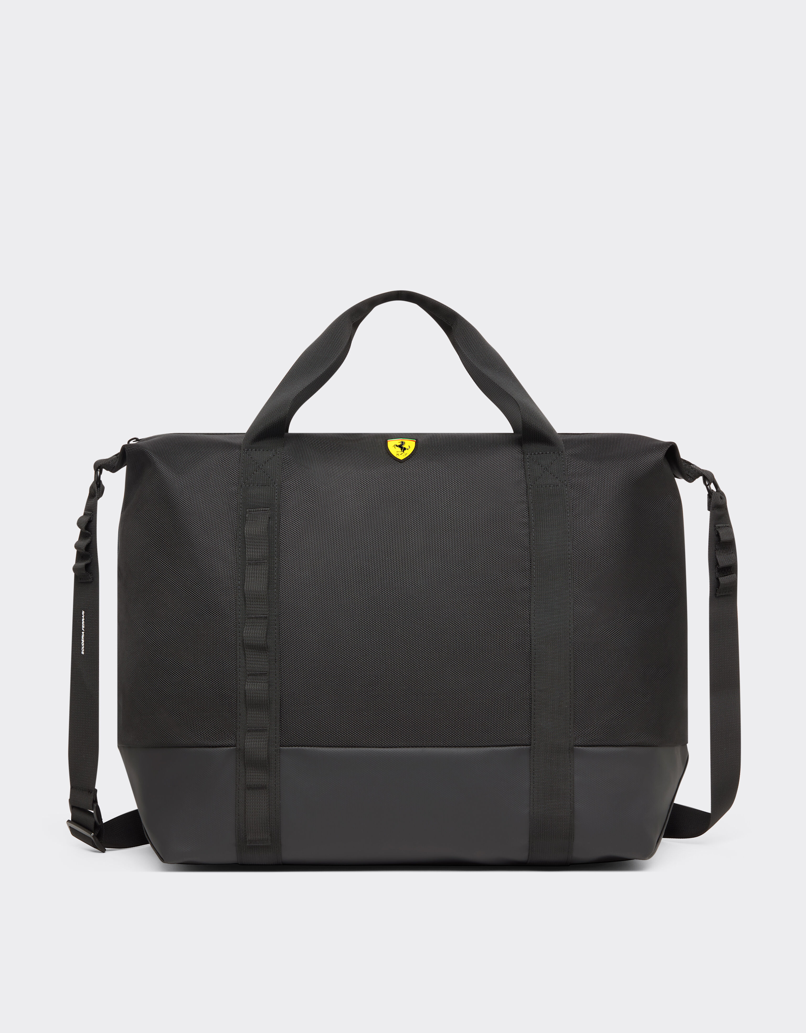Scuderia Ferrari ブラック トラベルバッグ | Ferrari Store®