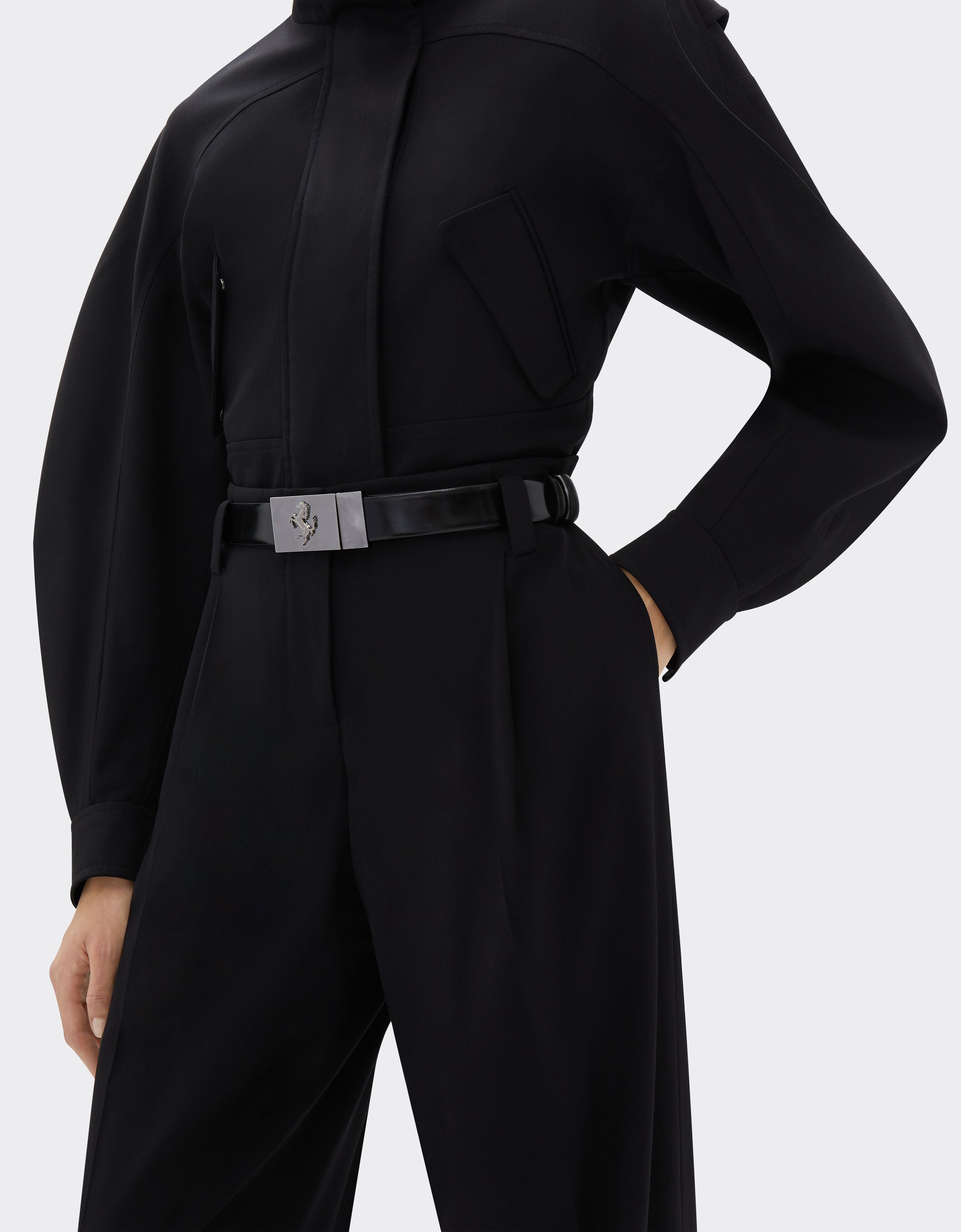 Ferrari Trousers in comfort wool Black 21628f