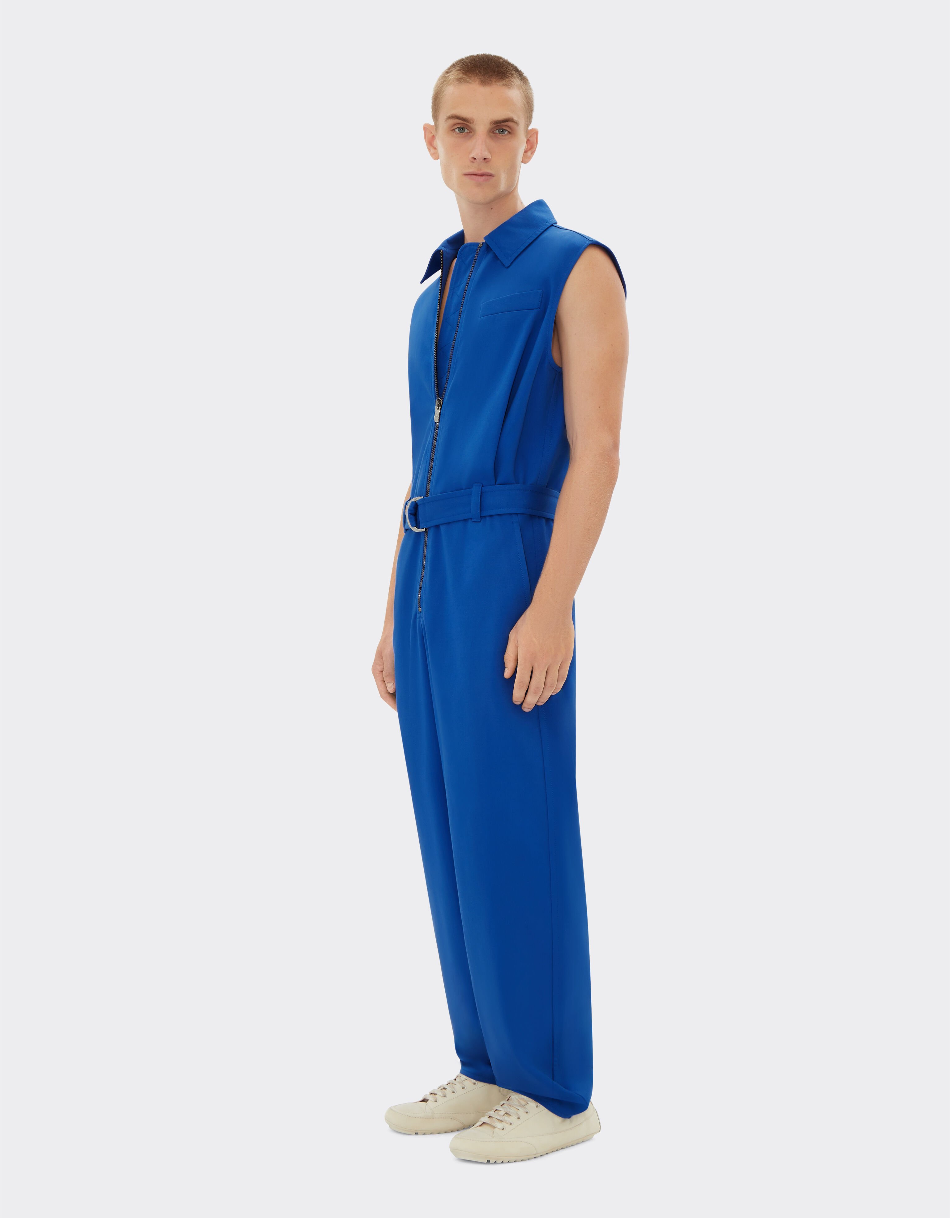 Ferrari Jumpsuit in cotton gabardine Klein Blue 21787f