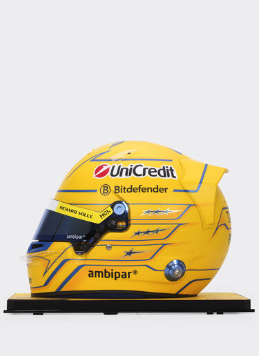 Ferrari Casco Lewis Hamilton Miami Edición Especial 2025 a escala 1:1 MULTICOLOR LA078f