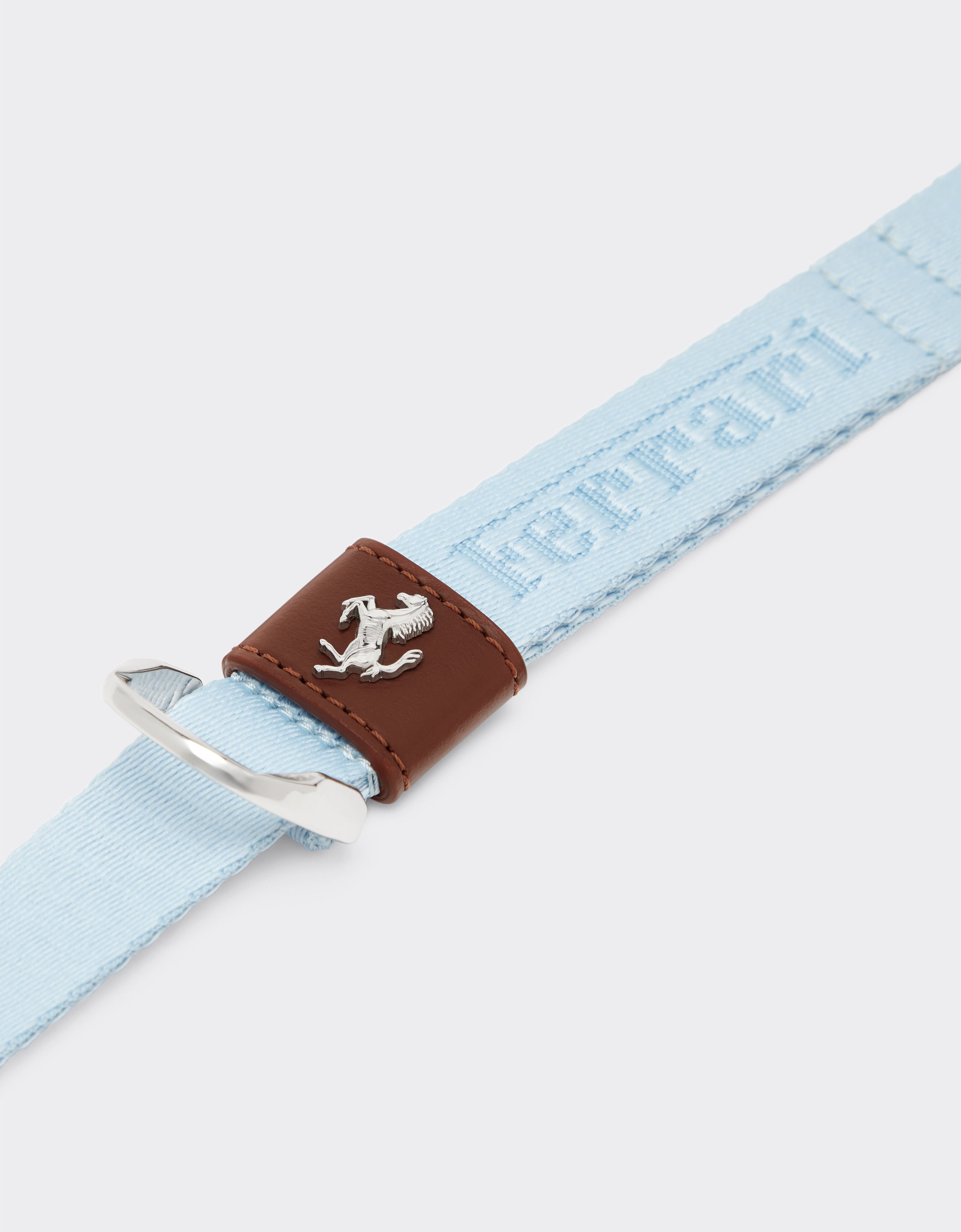 Ferrari Ferrari x Charles Leclerc leather leash Azure 49288f
