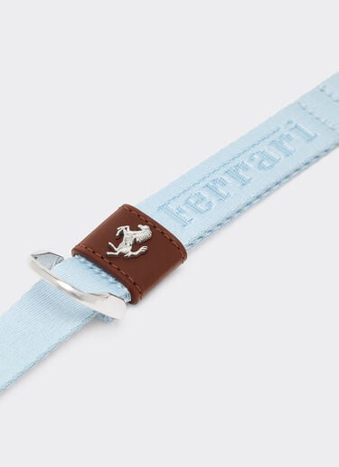 Laisse en cuir Ferrari x Charles Leclerc Ferrari Laisse en cuir Ferrari x Charles Leclerc Bleu clair 49288f