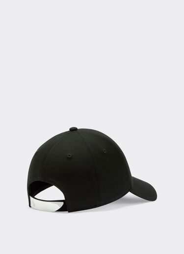 Ferrari Gorra de béisbol con logotipo engomado Negro 20403f