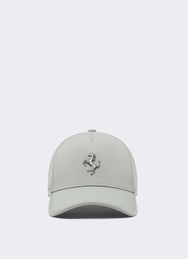 Gorra de béisbol con el Cavallino Rampante de metal Ferrari Gorra de béisbol con el Cavallino Rampante de metal Olive green CANCP0006WPL0003f