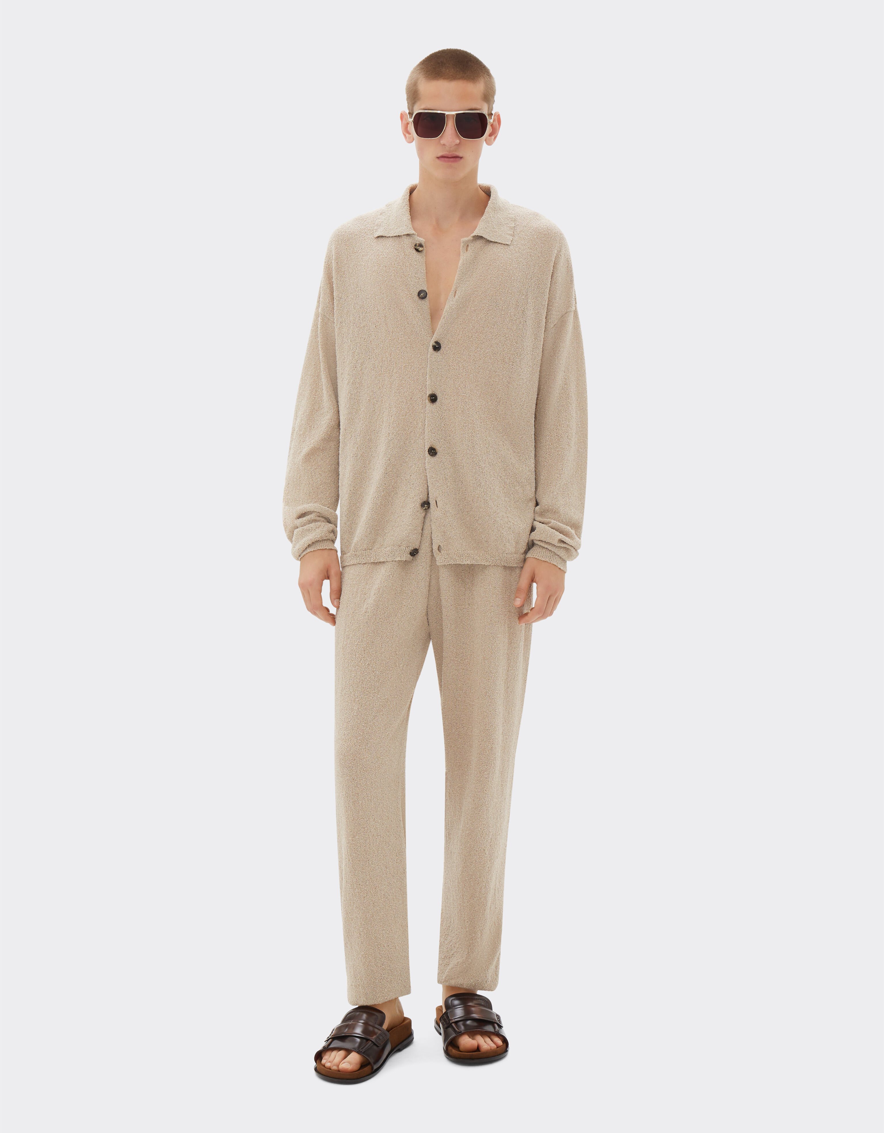 Ferrari Knit trousers Ecru 21834f