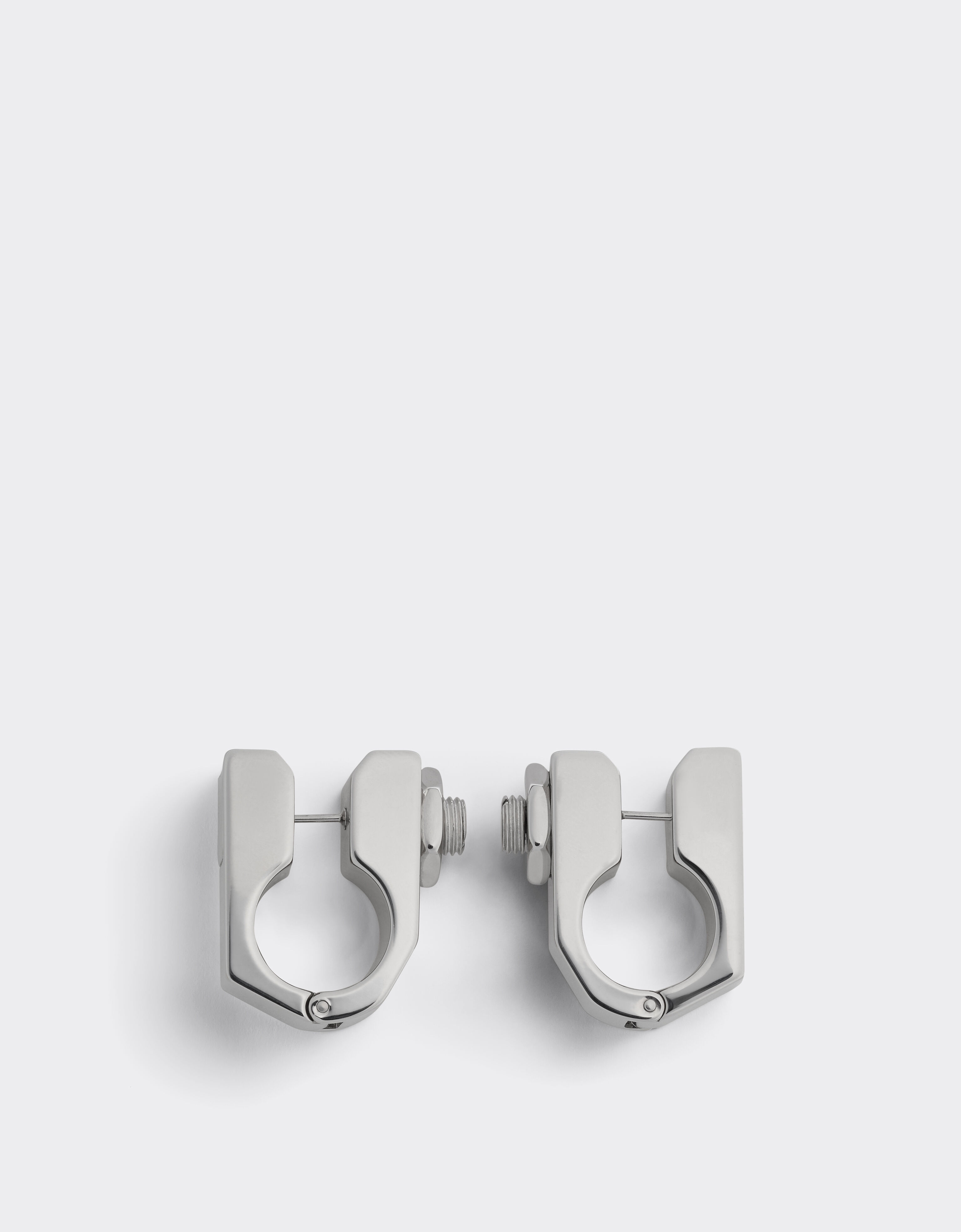 Ferrari Earrings with polished chrome finish Polished Chrome 50178f