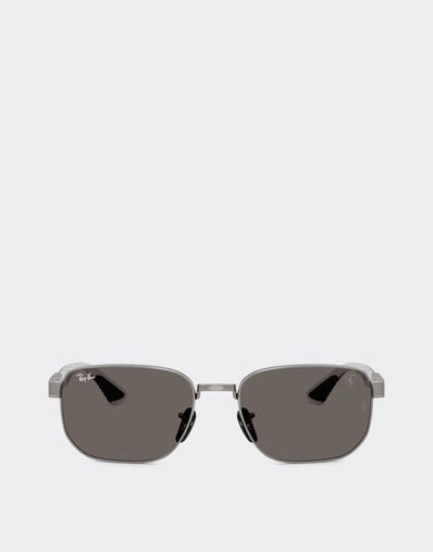 Ferrari Ray-Ban pour Scuderia Ferrari RB8329M en métal canon de fusil avec verres gris foncé Gunmetal LA0JYf