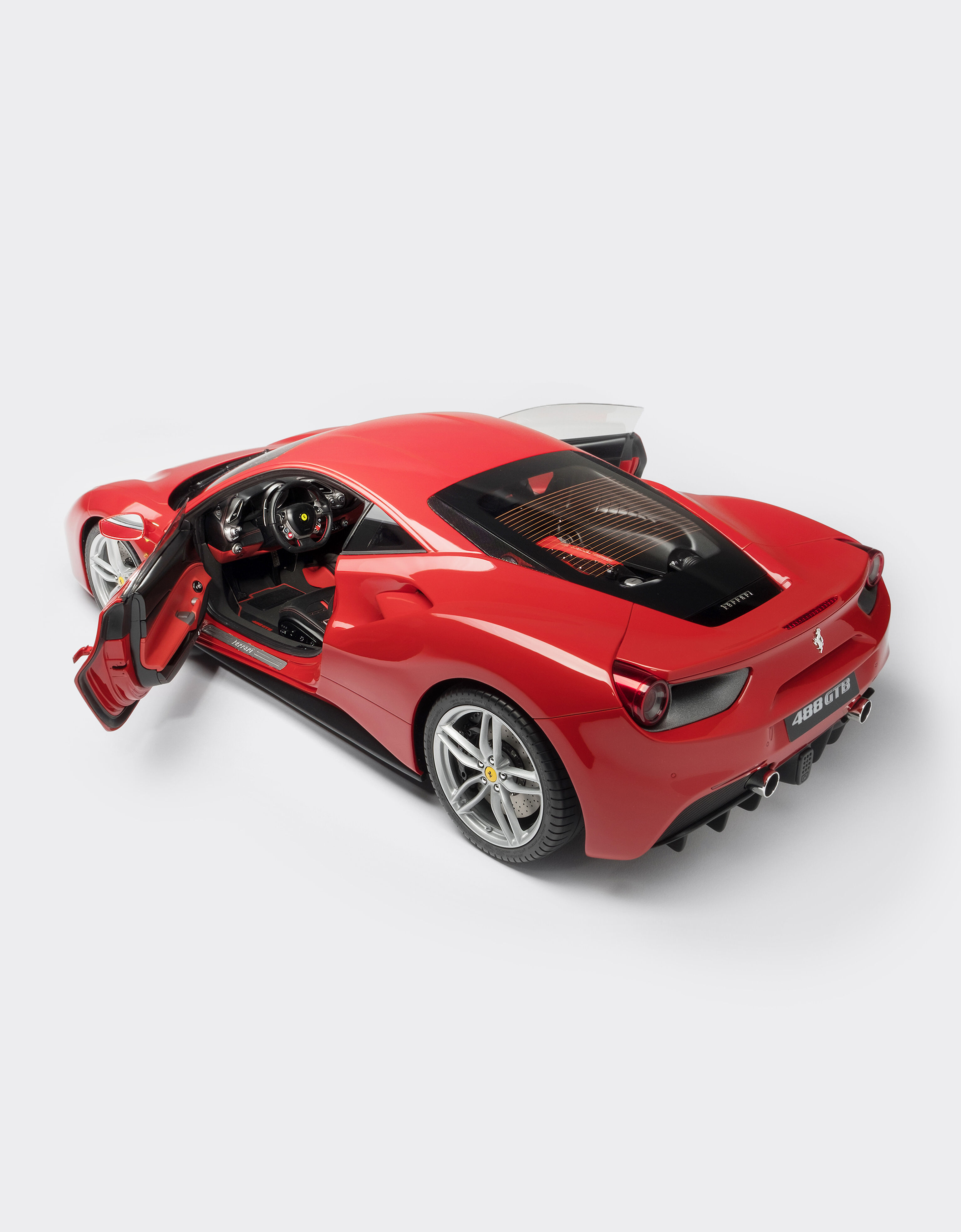 Ferrari 法拉利 488 GTB 1:18 模型车 红色 L7597f
