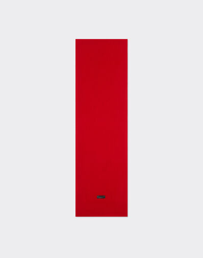 Ferrari Wool and cashmere scarf Rosso Dino 21732f
