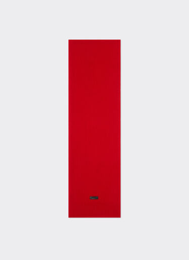 Ferrari Wool and cashmere scarf Rosso Dino 21732f