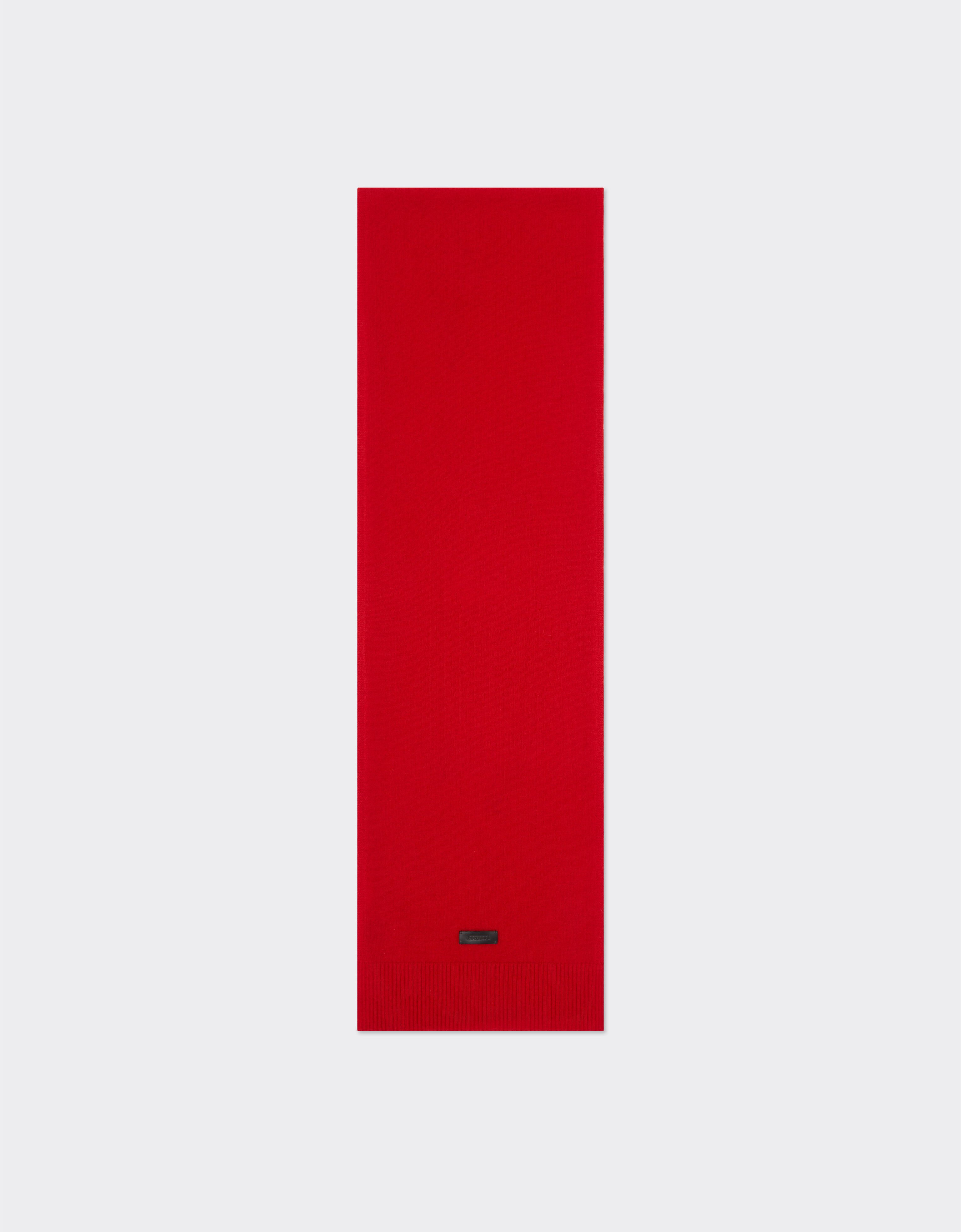 Ferrari Wool and cashmere scarf Rosso Dino 21732f