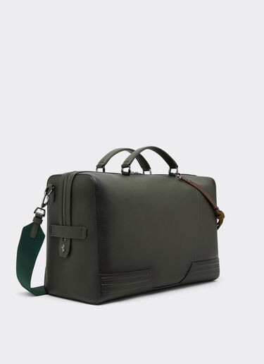 Ferrari Bolsa de viaje GT soft Reacondicionada por Ferrari en cuero sombreado con scooby Verde militar 49878f