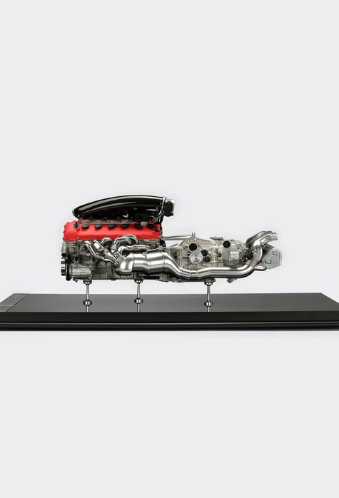 Ferrari Modèle réduit du moteur Ferrari Daytona SP3 à l’échelle 1/4 Rouge F1354f