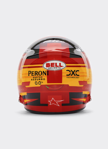 Ferrari 2024 Carlos Sainz helmet in 1:1 scale Red F1343f