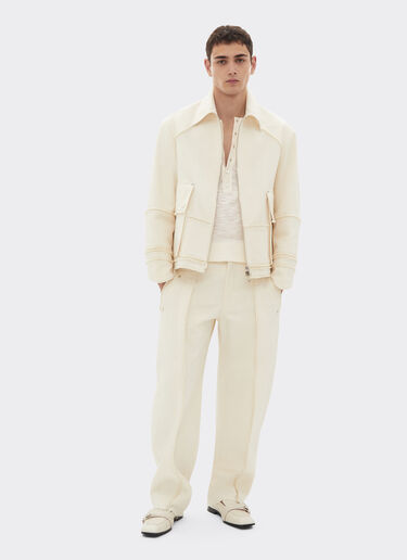 Polo en soie Ferrari Polo en soie Avorio 51128f