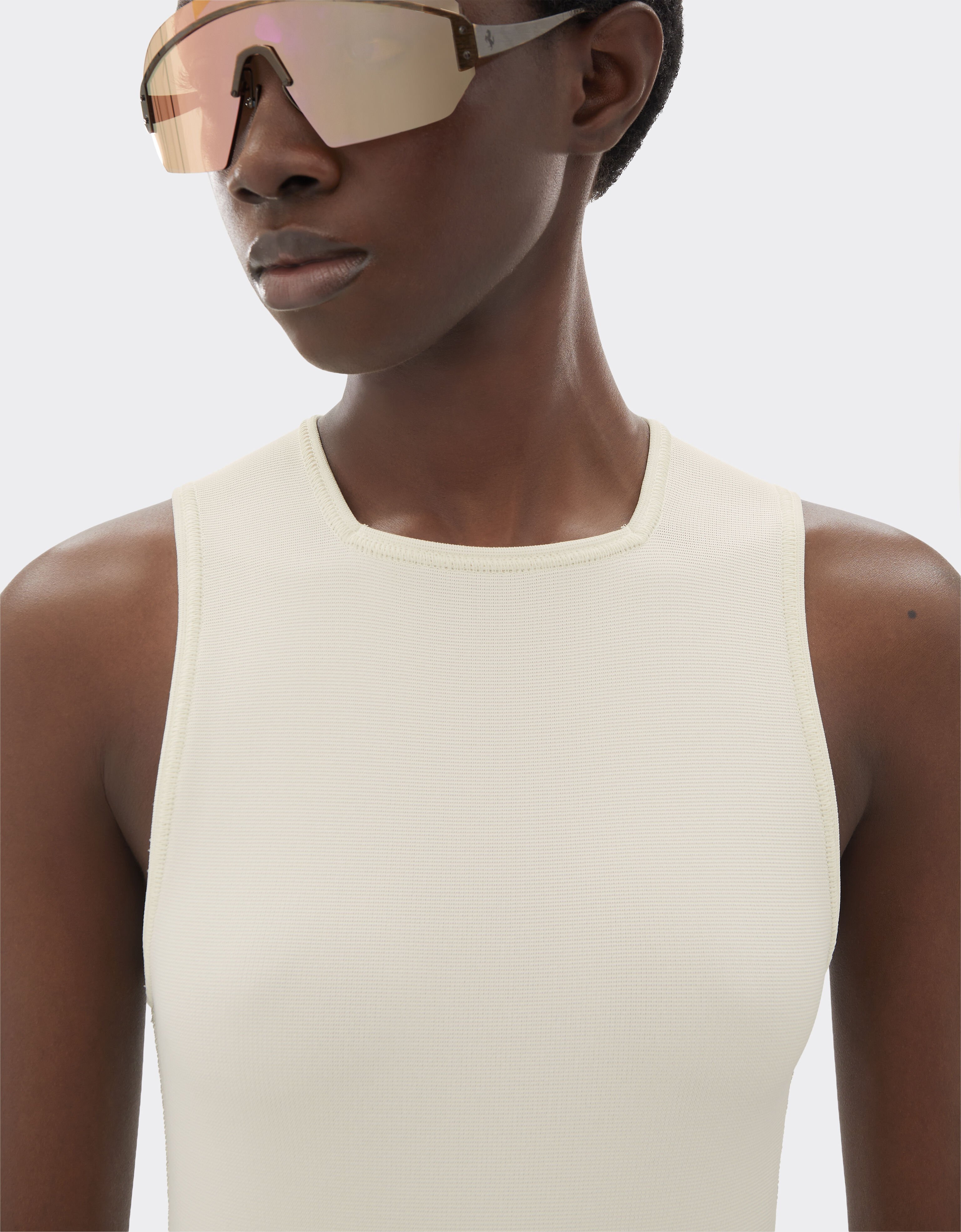 Ferrari Milano knit jersey bodysuit Avorio 51196f