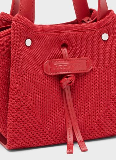 Bolso Tote Mini de malla y piel Ferrari Bolso Tote Mini de malla y piel Rosso Magma CBWTO0019YA00006f