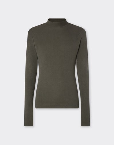 Ferrari Silk jumper Loden Green 49783f